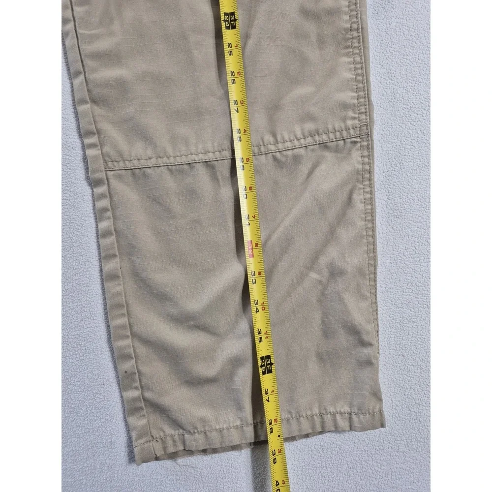 5.11 Tactical Series Pants Mens 36x30 Khaki Tan Ripstop Cargo Combat Work Unifo